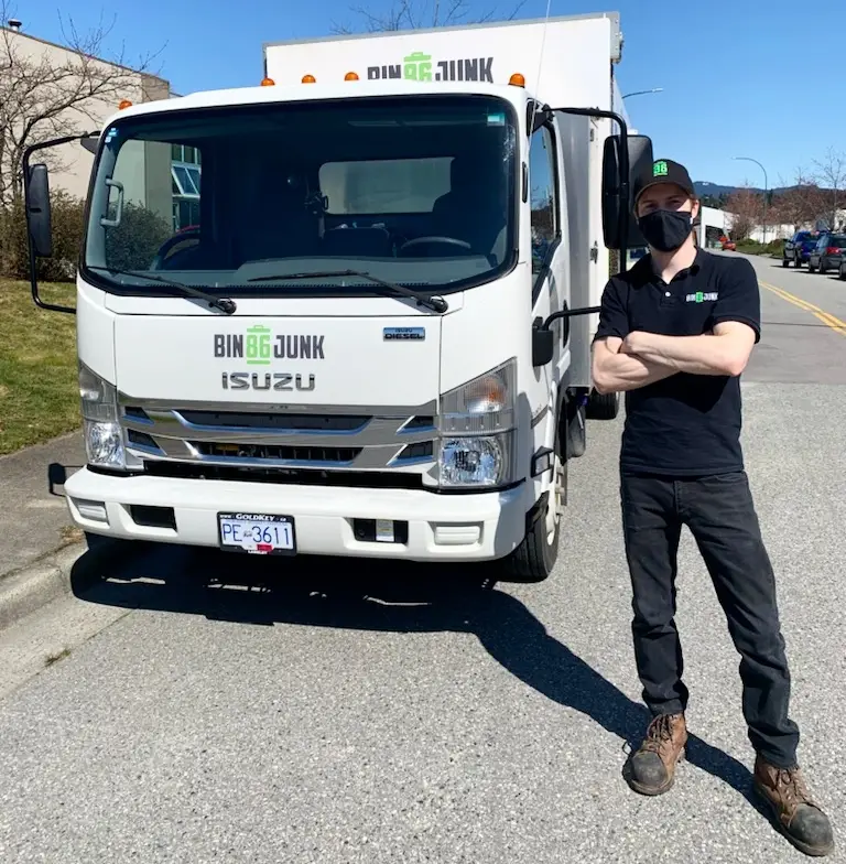 Sterling, Owner of BIN86JUNK Removal Vancouver